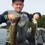 Chuck caught 2 Big Fish!